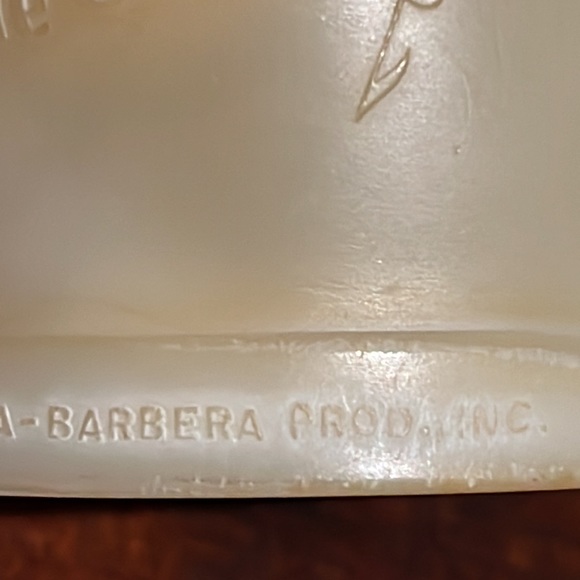 Vintage 1968 Flintstones Cartoon Cup or Mug Dino the Dinosaur Hanna-Barbera - Picture 9 of 12